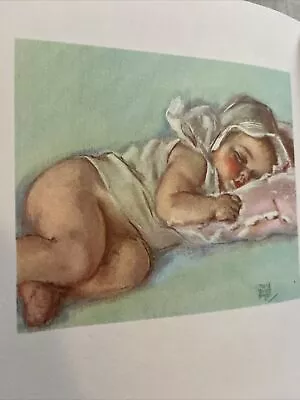 Maud Tousey Fangel Unused Vintage Baby Story Book Keepsake Soft  Cover 1941 NOS • $19.95