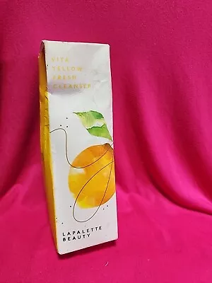 LAPALETTE BEAUTY Vita Yellow Fresh Cleanser 3.38 Oz 100 Ml *damaged Box * • $15