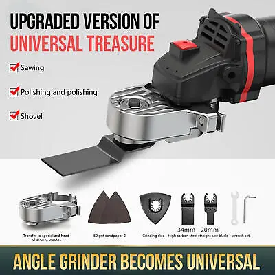 Angle Grinder Conversion Set | Strong Power Copper Motor Electric Converter Kit • $17.09