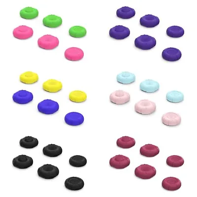 $9.89 • Buy GeekShare Thumb Grip Caps PS4 PS5 Switch Pro Controller Thumbsticks Cover 6PCS