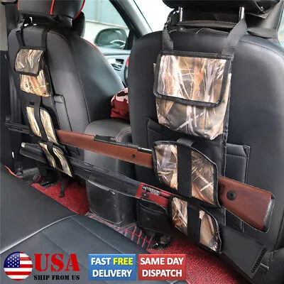 Vehicle Car Truck Tactical Seat Back Gun Sling Rack Rifle Shotgun MOLLE  Storage • $16.99