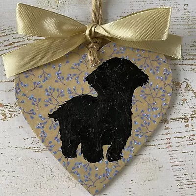 £4.99 • Buy Shih-tzu Hanging Heart Shih-tzu Sign , Dog Plaque, Shih Tzu Gift Dog Gift