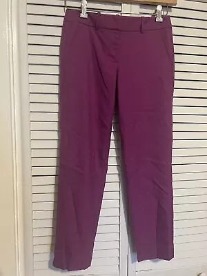 J. CREW Women’s Size 00 Dress Pants City Fit Skimmer Wool Blend Lined • $39.95