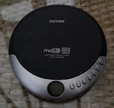 Denver DMP-390 Personal CD Player Discman - Black • £12