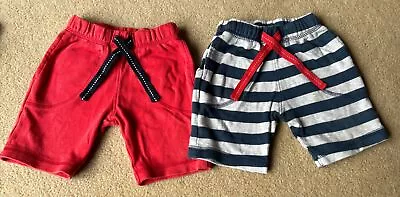 Waitrose Mini / John Lewis Summer Bundle X 2 Shorts 9 - 12 Months Elastic Waist • £6