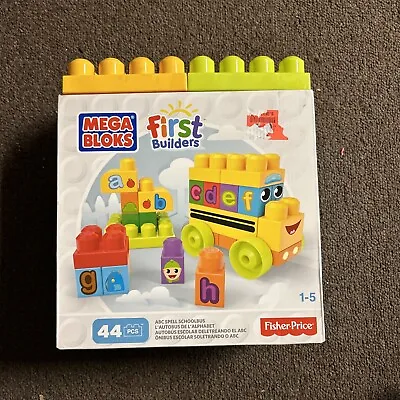 Fisher-Price Mega Bloks First Builders Build A Bus 44Pieces • $14.90