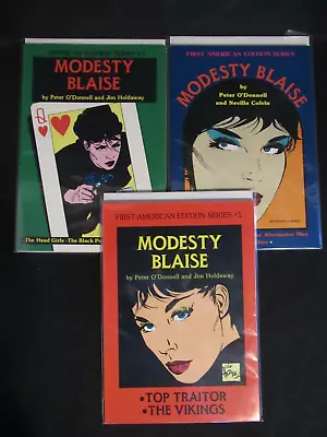 Modesty Blaise First American Edition Series #1 4 7 VF/NM PX694 • $34.95