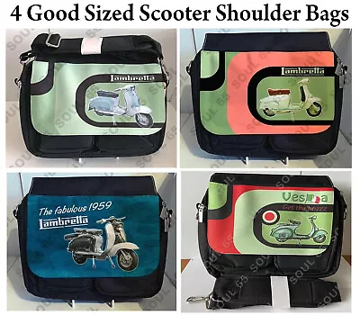 Scooter Shoulder Bag Northern Soul Shoulder Bag Lambretta Ska Reggae Mod Bag • £17.25