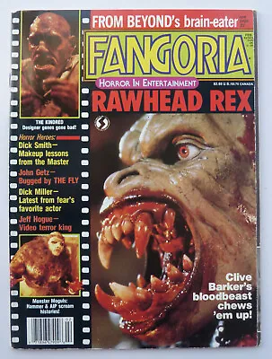 Fangoria #61 - Horror Monster Magazine - Rawhead Rex - 1987 VF- 7.5 • $18