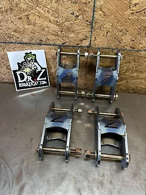 86-95 Suzuki Samurai 1.5” Lift Shackles HD 1/4” Metal - Dr.Z Fab Kit • $150