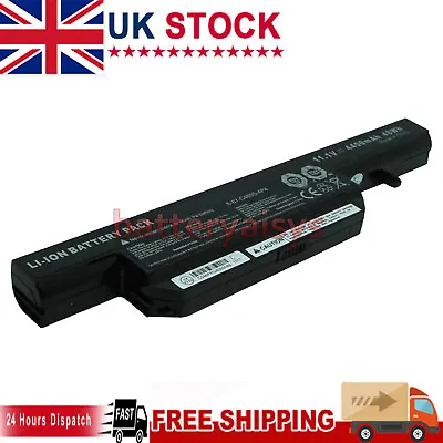 Laptop Battery W240BAT-6 6-87-W15ES-4V4 For CLEVO RM320 W251EU Zoostorm W251EL 6 • £34.66