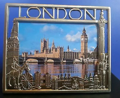 London Icons Metal Photo Frame - Chrismas And Souvenir Gift • £7.99