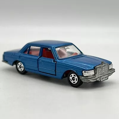 Tomica Tomy 1/67 Mercedes-Benz 450SEL Blue Loose Vintage Japan F7 Metal/Metal • $3.25