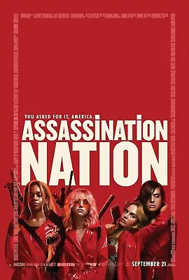 Assassination Nation HD Digital Movie Code Vudu / Fandengo / Movies Anywhere • $5