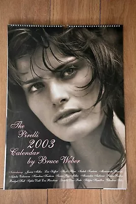 £18 • Buy Pirelli Calendar 2003, Glamour Fashion Photography