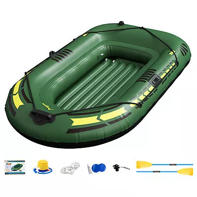 2 Person Inflatable Fishing Boat With Pull Rope For Adults • $168.70