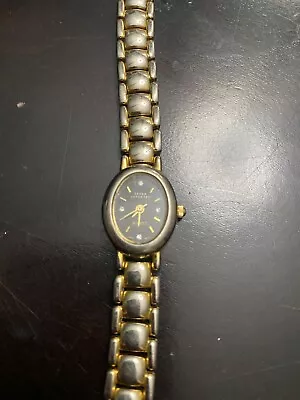 Vintage Sarah Coventry Diamond Quartz Watch • $15.74