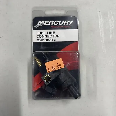Mercury Mariner Outboard Fuel Line Connector 5/16 For 75-115 HP V-6 22-816856T3 • $12.95