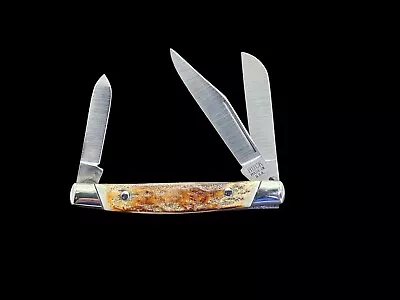 Buck Usa Stag Stockman Knife Made In Usa Nos 303110 • $9.99