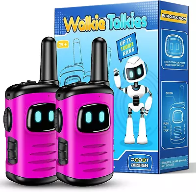 EUTOYZ Walkie Talkie 4 5 6 7 8 Year Old Girl Gifts For 3-12 Year Olds Girl Toys • £14.99