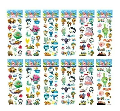 4x SHTS DIFFERENT STYLES 3D PUFFY REUSABLE SCRAP BOOK STICKERS The Octonauts • £2.80