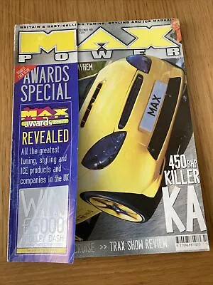 Max Power Magazine December 1998 Ford Ka • £7.50