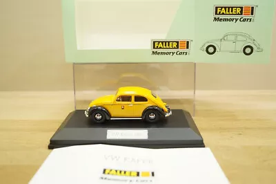 1:43 FALLER Memory Cars VW Käfer 1962 Switzerland Post Ptt New In Original Packaging • $38.06