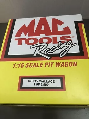 1/16 Action MacTools Racing Pit Wagon Rusty Wallace Miller Limited 2500 • $36.09