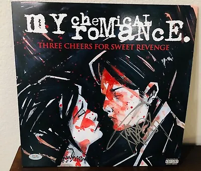 Frank Iero My Chemical Romance Three Cheers For Sweet Revenge Signed Vinyl PSA B • $399.99