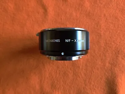 Metabones N/F-X Mount Adapter • $65