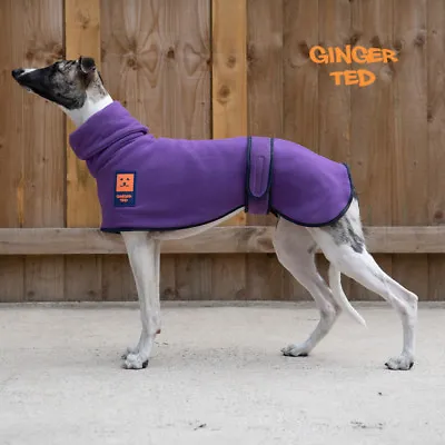 £36.99 • Buy Ginger Ted UK Cosy Fleece Greyhound Whippet Lurcher Jumper Sweater Soft & Warm 