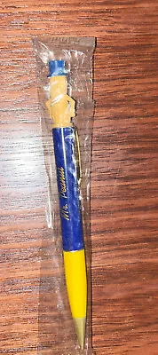 Vintage Mr. Peanut Planters' Peanuts Mechanical Pencil W Lead Blue Yellow  • $27