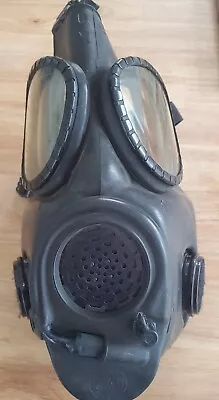 Vintage US Military USM 66 MSA 2 E 27 Black Chemical Biological Gas Mask  • $40