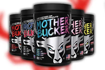 BUCKED UP MOTHER BUCKER PRE-WORKOUT Pump Focus Strength Energy High-Stimulant • $39.99