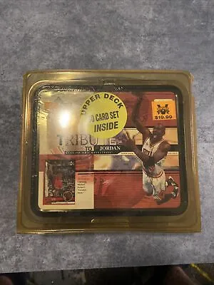Upper Deck 1999 Tribute To Jordan Basketball Lunch Box And 30 Card Set • $50