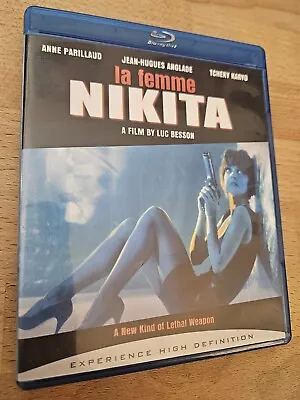 La Femme Nikita Blu Ray U.S. Release 1990 Luc Besson Action Crime Thriller • $9
