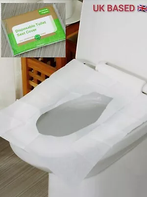 £2.99 • Buy Disposable Toilet Seat Covers Hygienic Flushable Travel Camping Pocket Size | UK