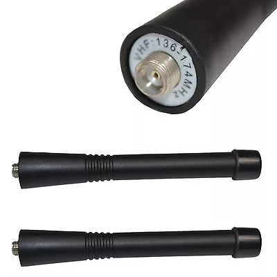 2pcs HQRP VHF Antenna For Motorola DGP4150 DGP6150 DGP8550 MT1500 MT2000 MTS2000 • $7.45