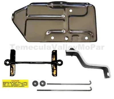 Battery Tray & Hold-Down Set For 1970 MoPar B-Body • $77.88