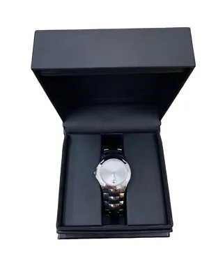MOVADO Luno Swiss Made White Dial Stainless Steel Men's Watch 84 G1 1853 • $224.99