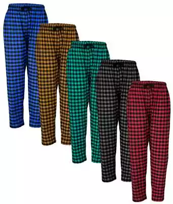 Premium 100%Cotton Mens Women Pyjamas Bottoms Lounge Trouser Sleepwear • £6.99