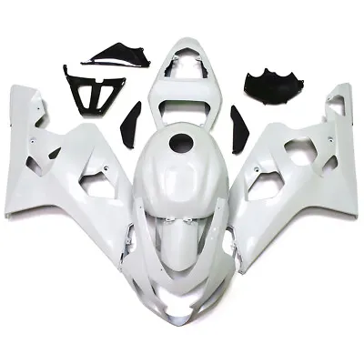 Pearl White ABS Fairings For Suzuki GSXR750 GSXR600 K4 2004 2005 04 05 Bodywork • $402.75