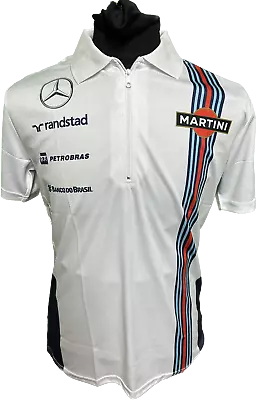 Mens Formula 1 WILLIAM Martin Racing Polo Shirt NWT SELECT SIZE RANDSTAD MARTINI • $14