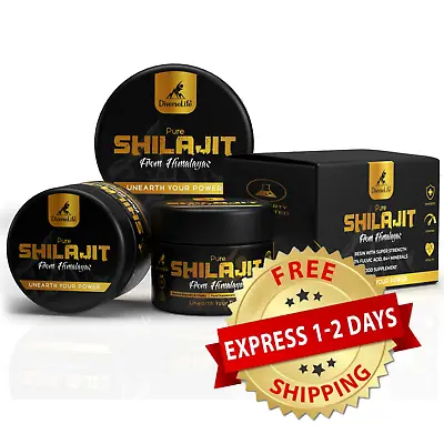 Himalayan Shilajit Resin 30g  100% Pure  Lab Tested Safest & Highest Potency • £12.99