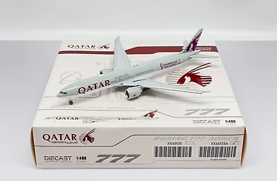 Qatar Airways B777-300ER Reg: A7-BEF JC Wings 1:400 FLAPS DOWN XX40135A (E) • $50.99