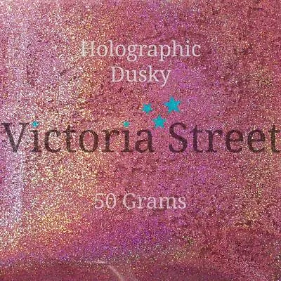 Victoria Street Glitter 50g In Holographic Art Craft Dust Fine Solvent Resistant • £2.99