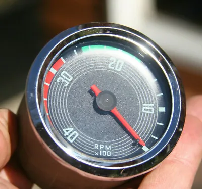 68 1968 VDO Vintage 4K 4000 RPM Tachometer 2 3/8  Gauge - 03/46/2  9.68 • $139