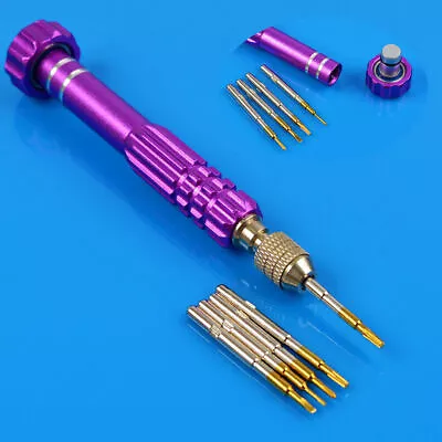 5 In1 Micro Screw Torx Screwdriver For IPhone Mobile Watch Cellphone Repair Set • £4.44