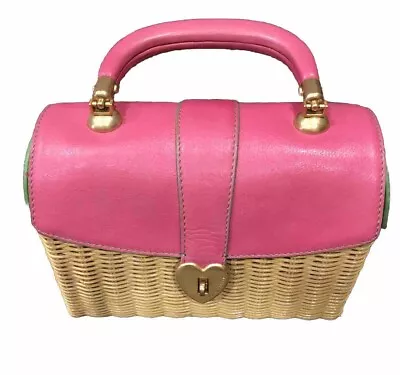 Juicy Couture Love P&G Wicker Handbag • $125