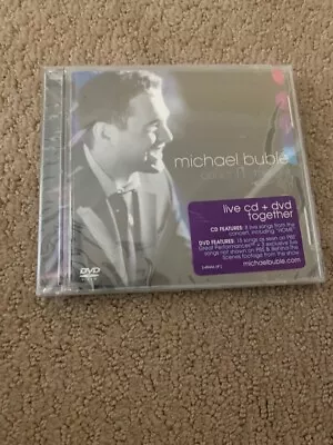 Michael Bublé - Caught In The Act  New/Sealed CD + DVD Promo Hole • $6